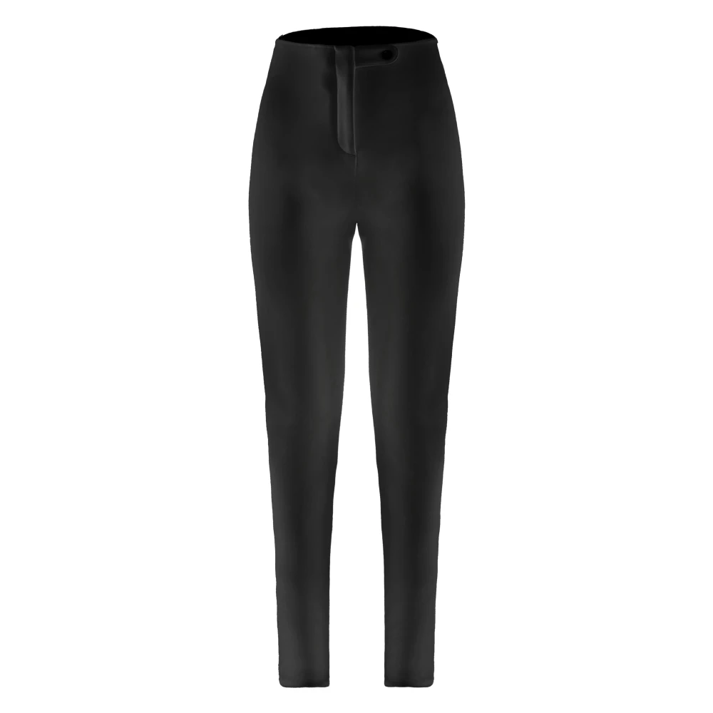 Roberta Tonini Zwarte Topaas Leggings Black Dames