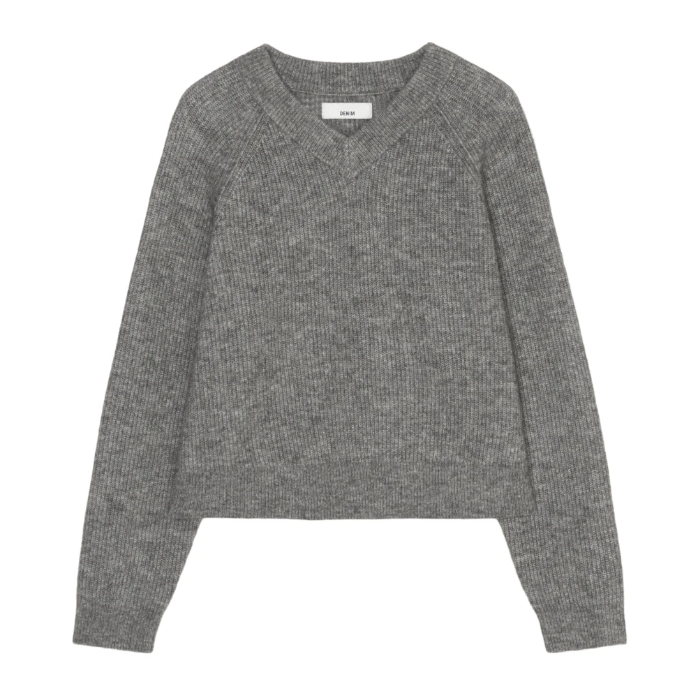 Marc O'Polo Cropped sweater Gray Dames