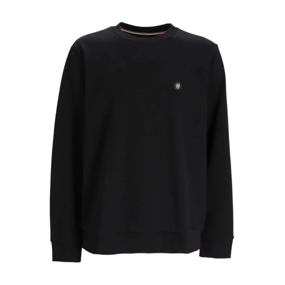 Boss Stijlvolle Sweatshirt voor Mannen Black Heren