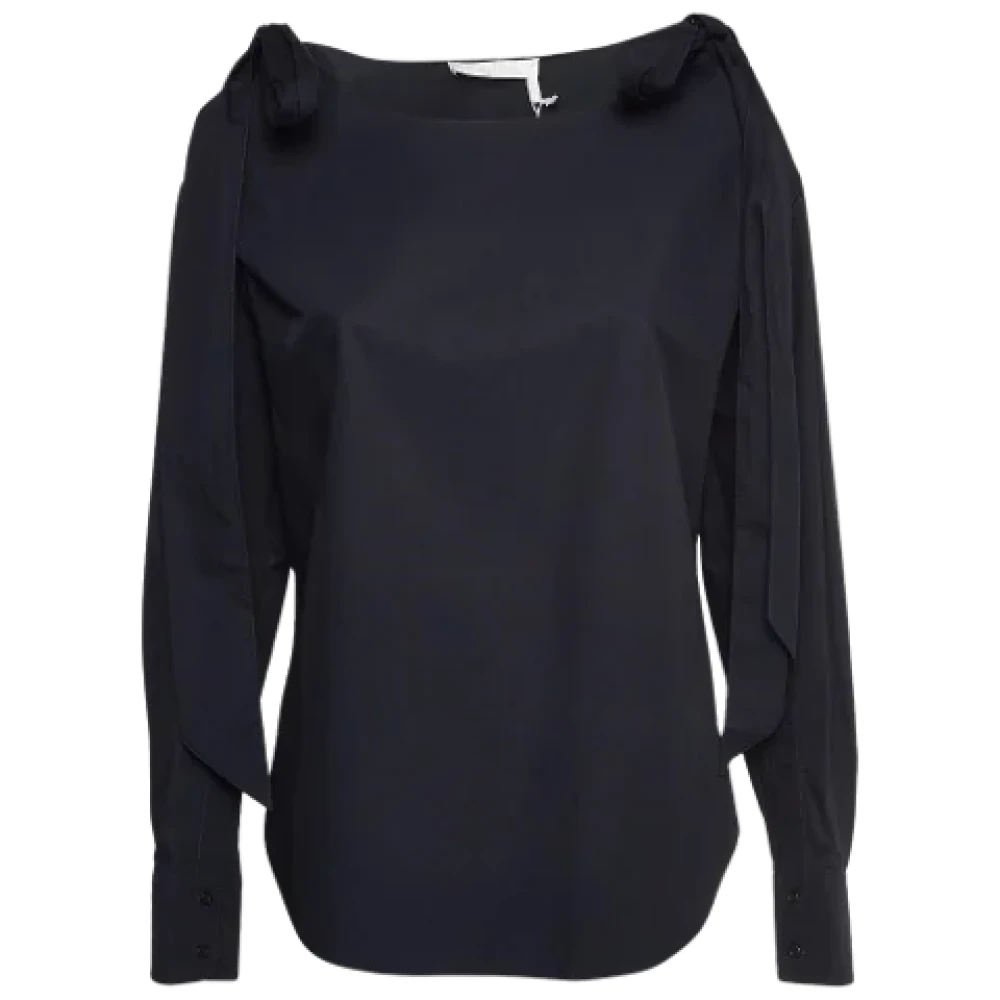 Chloé Pre-owned Fabric tops Blue Dames