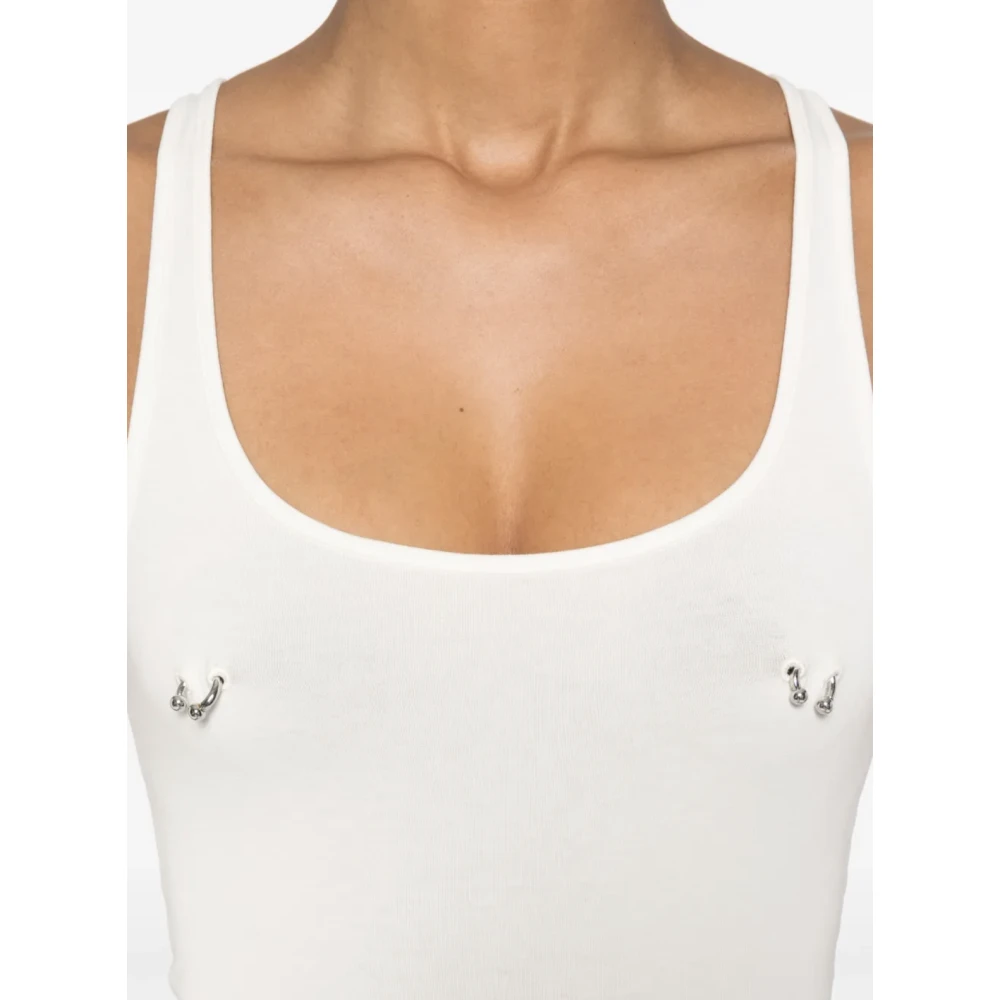 Mugler Sneeuw Body Piercing Sieraden White Dames