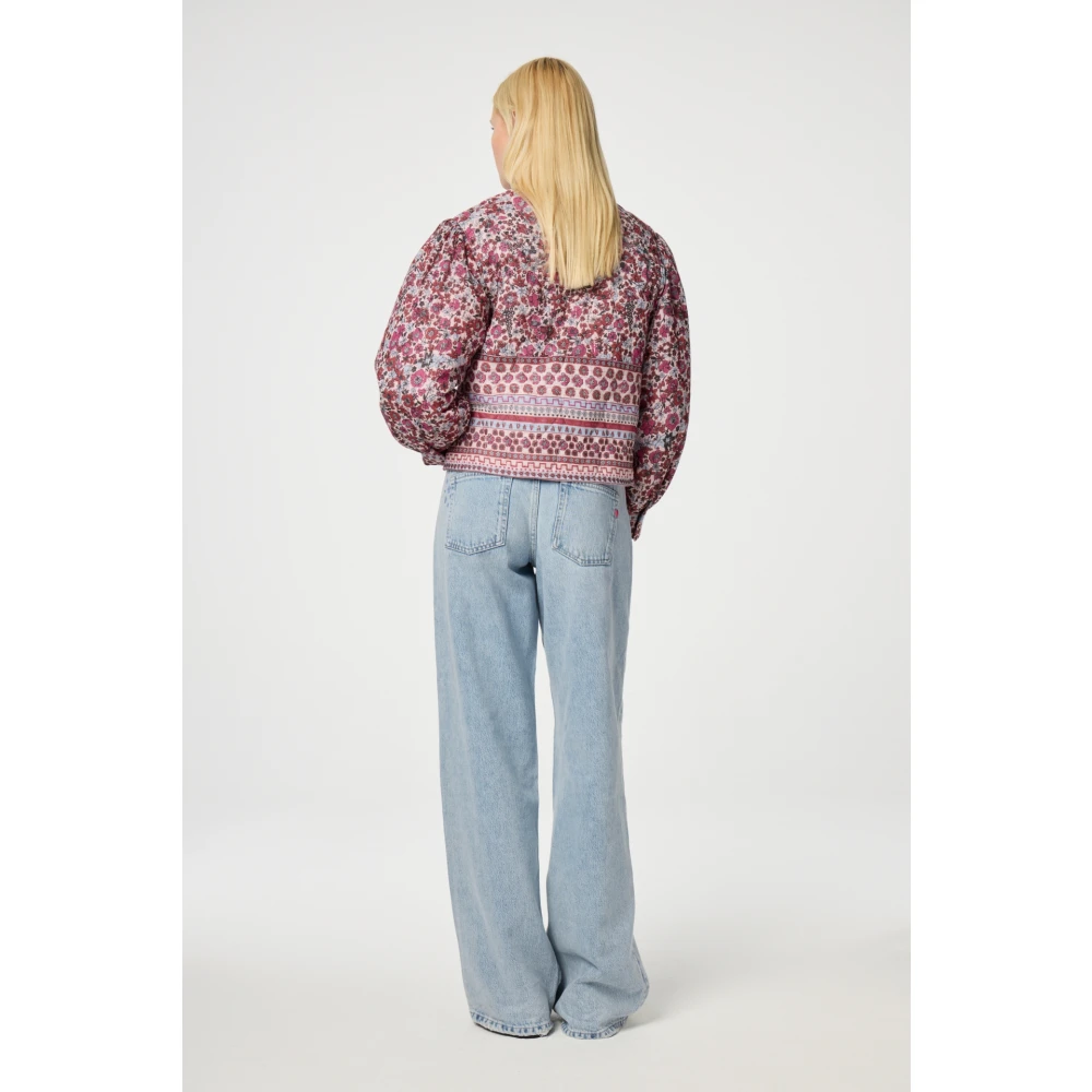 Fabienne Chapot Bloemenprint Gewatteerde Jas Multicolor Dames