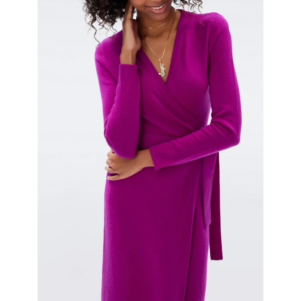 Diane Von Furstenberg Dresses Purple Dames
