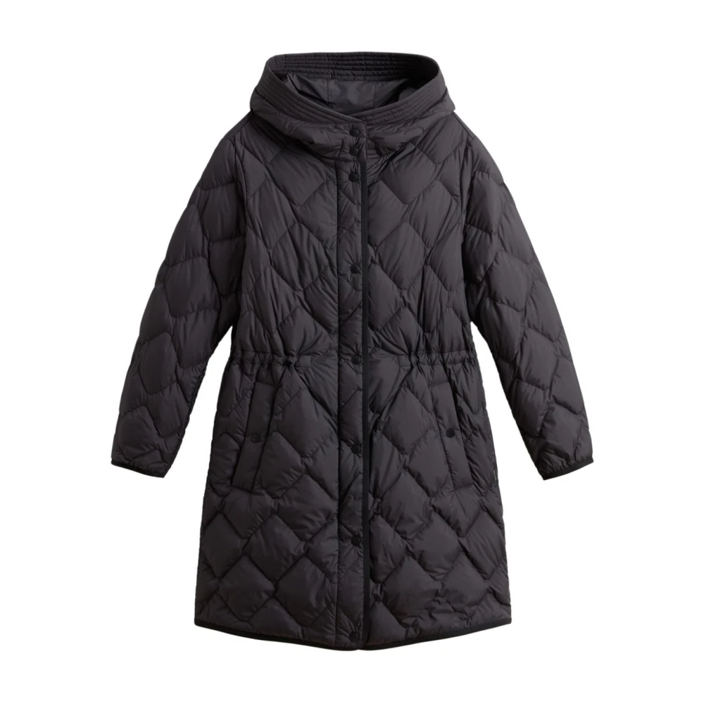 Woolrich Zwarte Parka Jas voor Mannen Black Dames