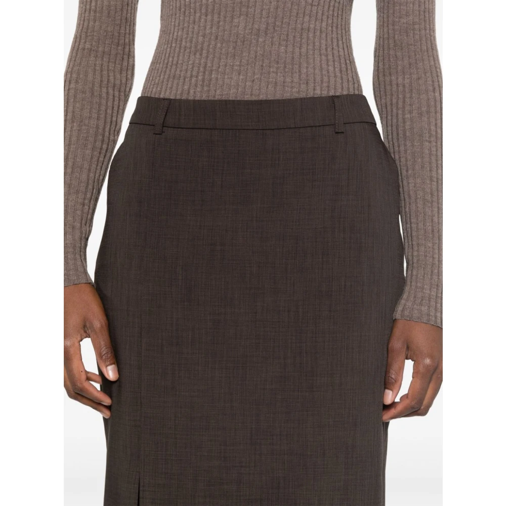 Birgitte Herskind Elegante Toffee Bruine Rok Brown Dames