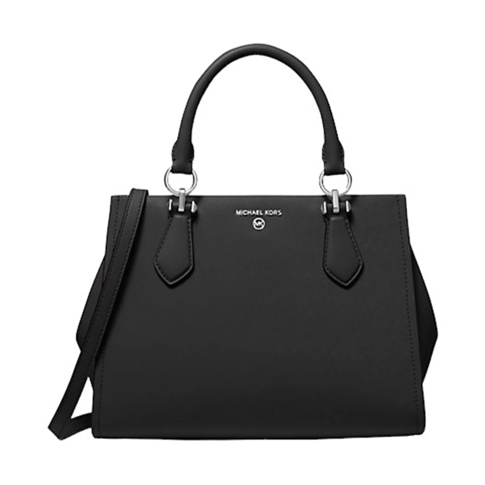 Michael Kors MD Satchel Bag Black, Dam