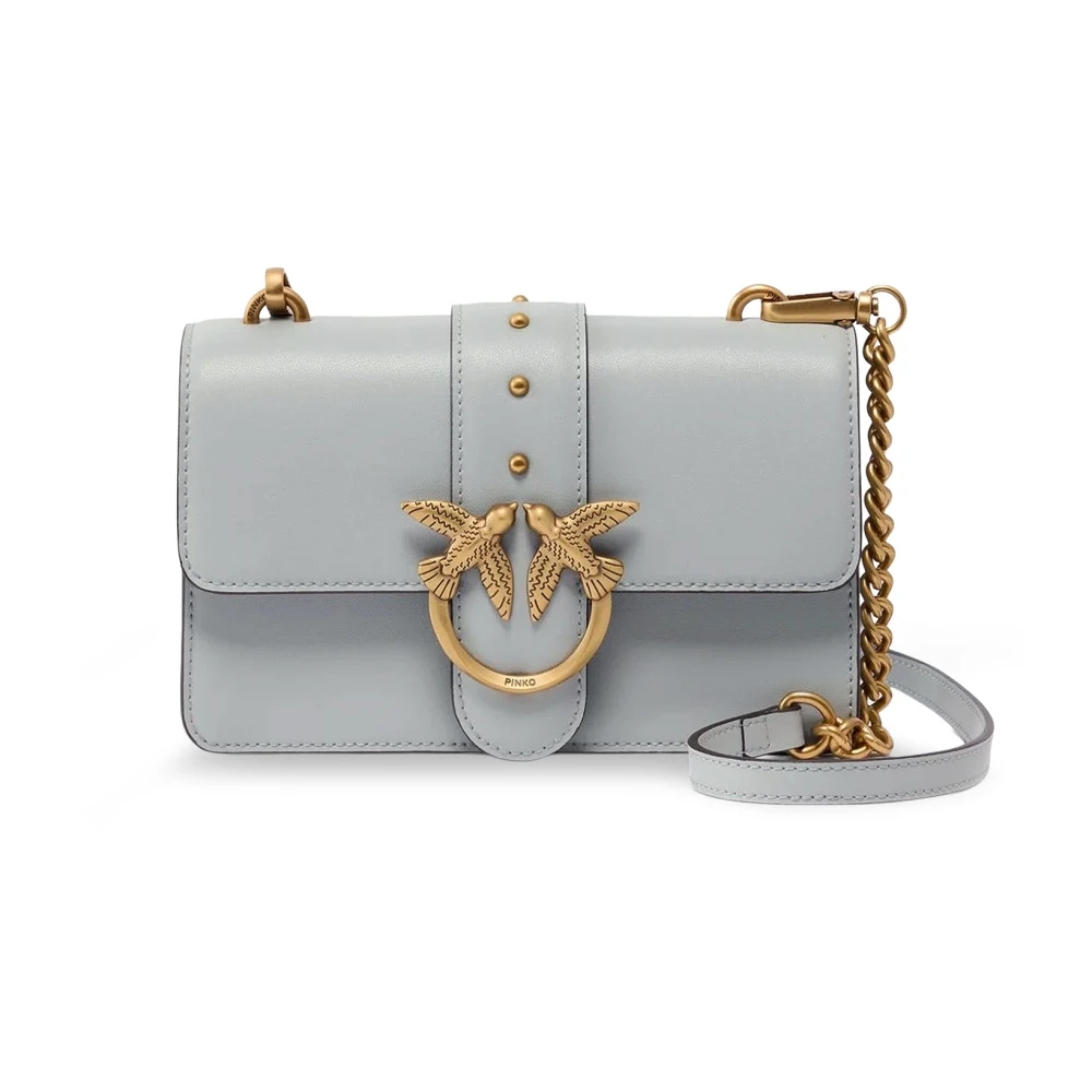 Pinko Women's Gray Shoulder Bags, One Size, Love One Mini Bag