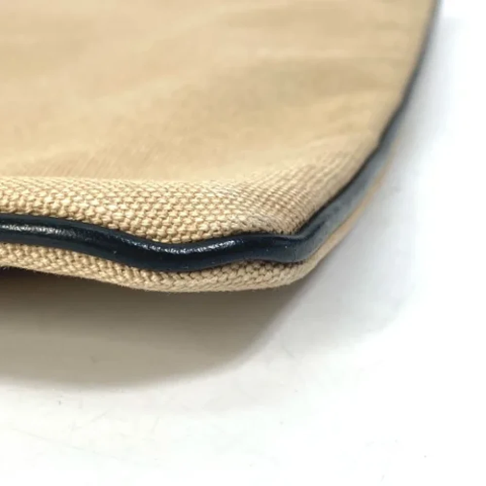 Fendi Vintage Pre-owned Fabric fendi-bags Beige Dames