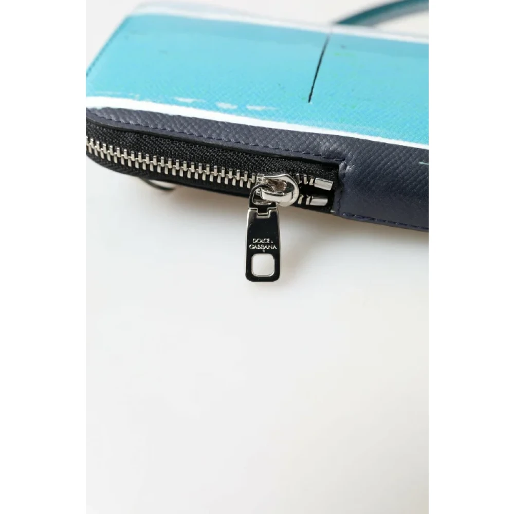 Dolce & Gabbana Pre-owned Fabric shoulder-bags Blue Dames