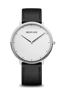 Unisex Klocka Ultra Slim 39 mm Band Kalvskinn 15739-404