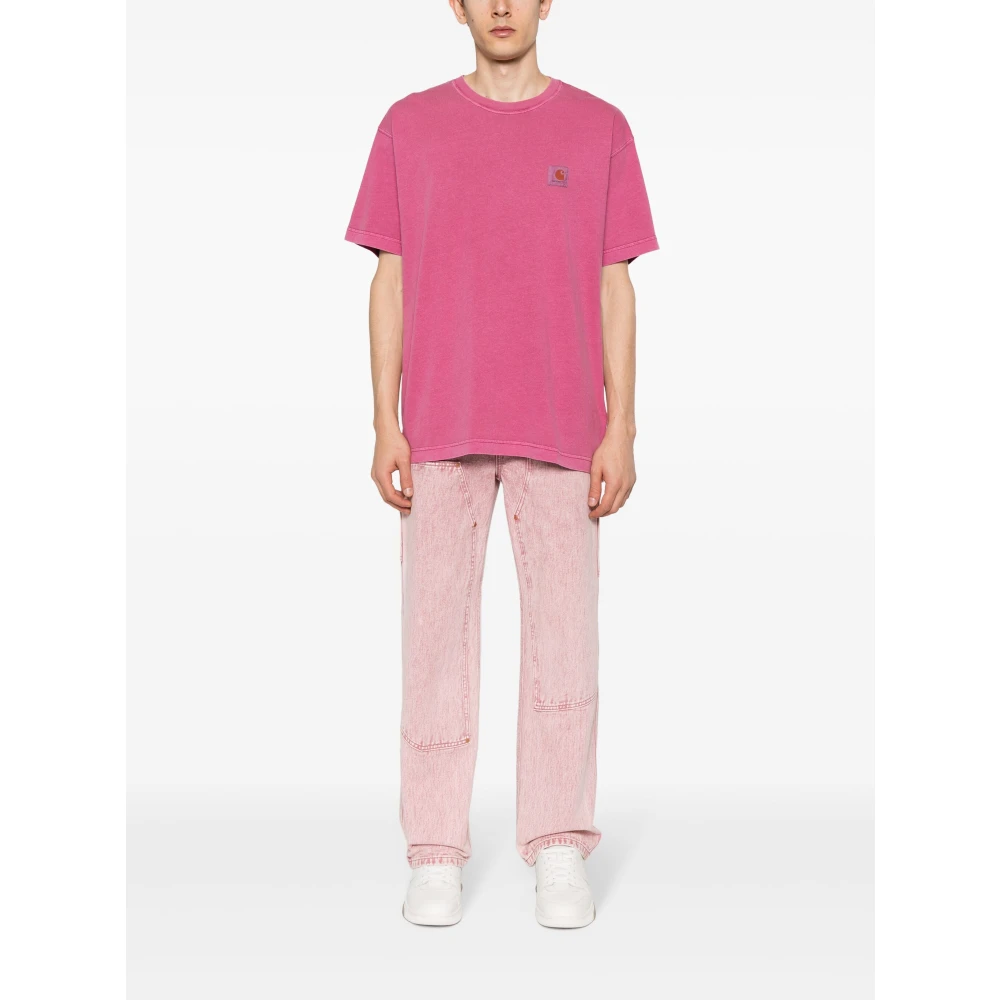 Carhartt WIP Klassiek T-shirt Pink Heren