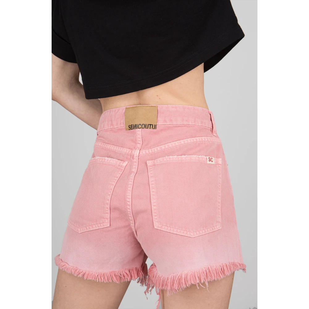 Semicouture Shorts Adriana Pink Dames