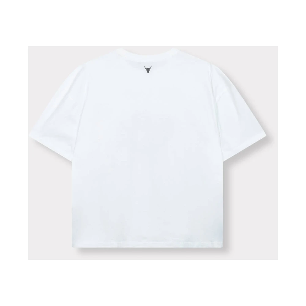 Alix The Label Gebreide Dames T-shirt White Dames