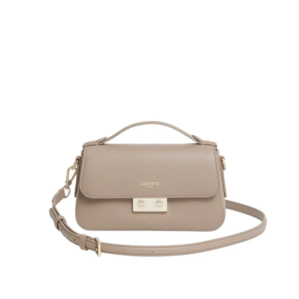 Lacoste Donna Grigio Borse, Taglia Unica, New,