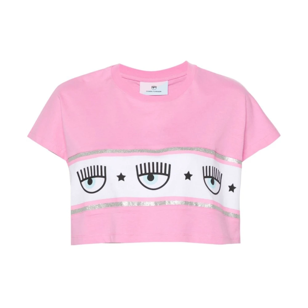 Chiara Ferragni Collection Roze T-shirts en Polos van Chiara Ferragni Pink Dames