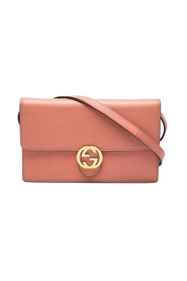 Pre-owned Wallet on Strap