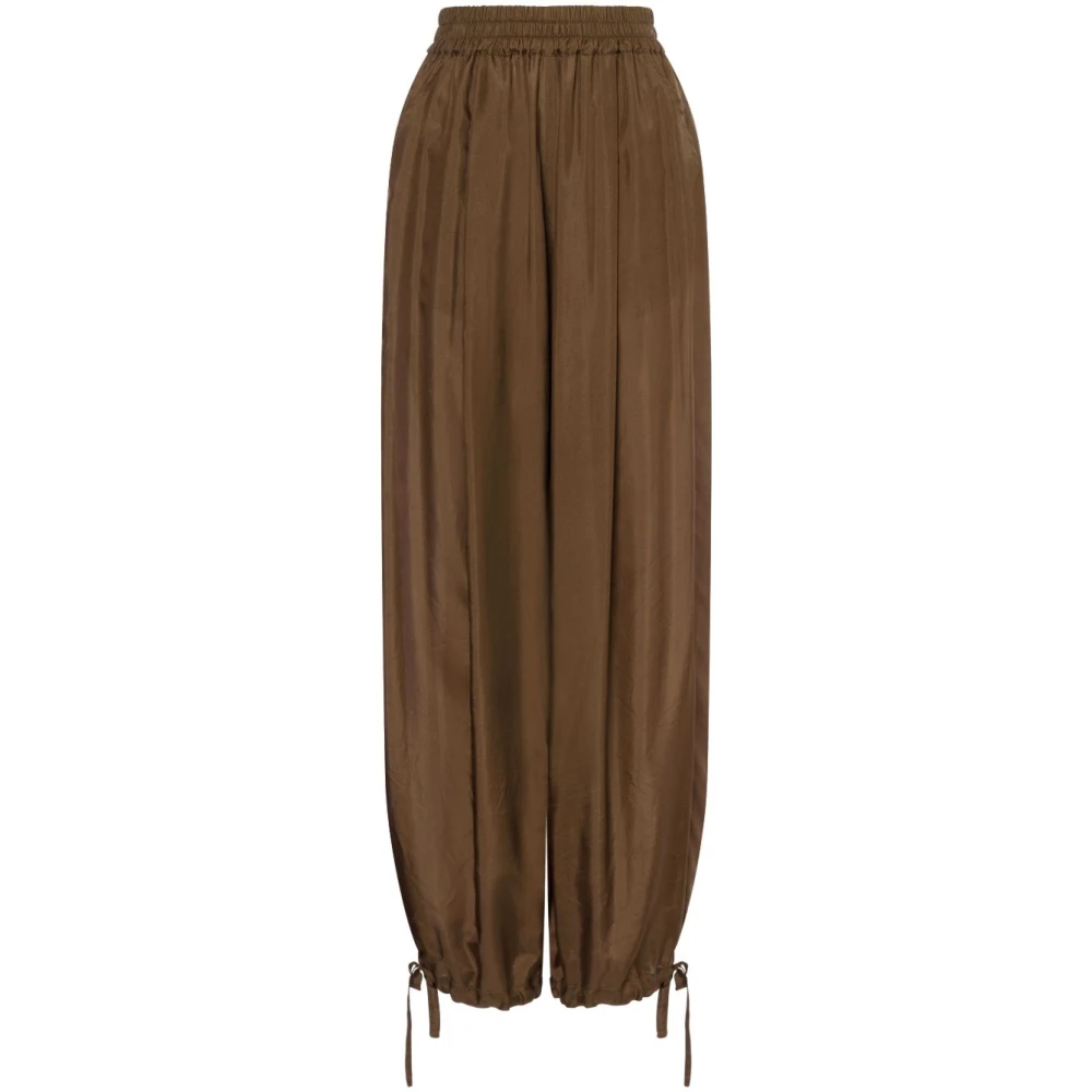 Philosophy Di Lorenzo Serafini Donna Marrone Pantaloni, M, New,