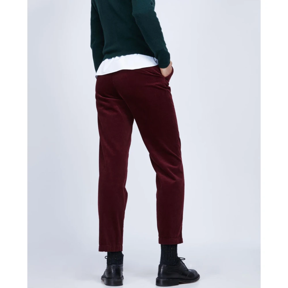 Aspesi Dames Lange Broek Red Dames