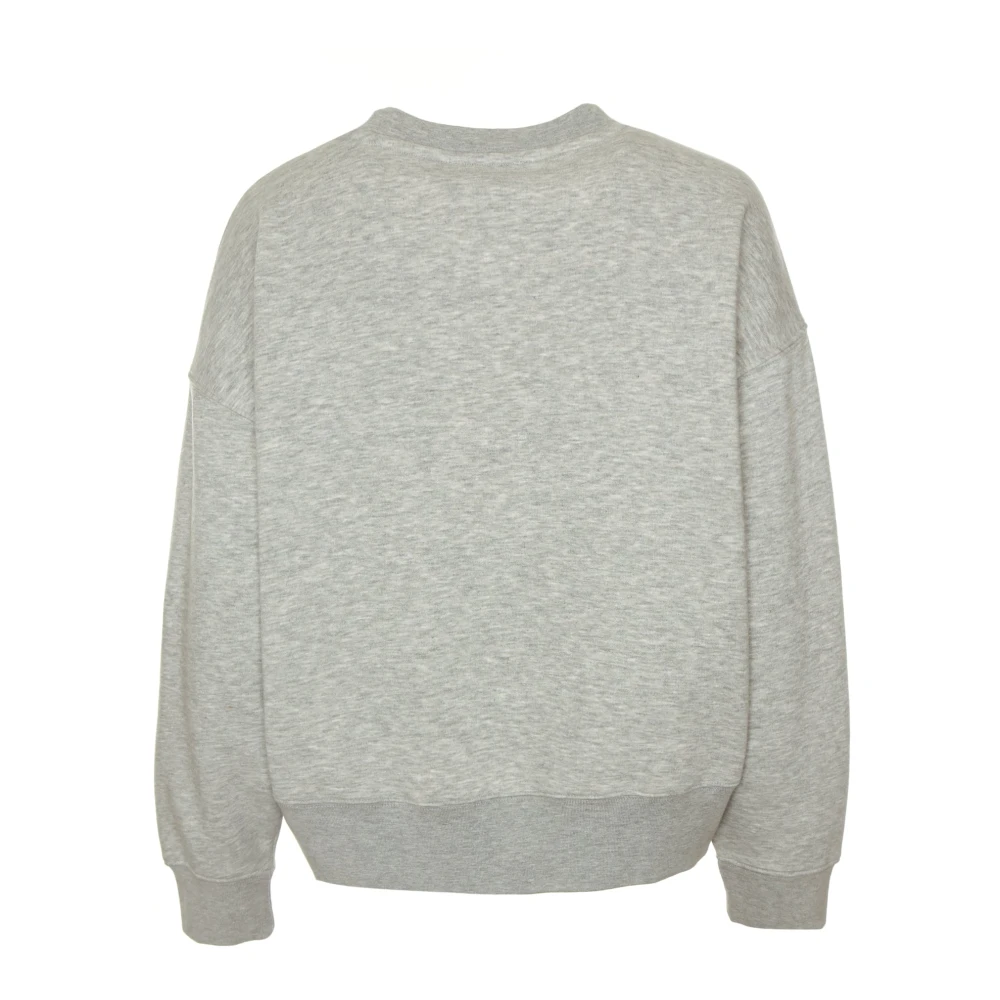 Munthe Elegant Geborduurd Sweatshirt Gray Dames