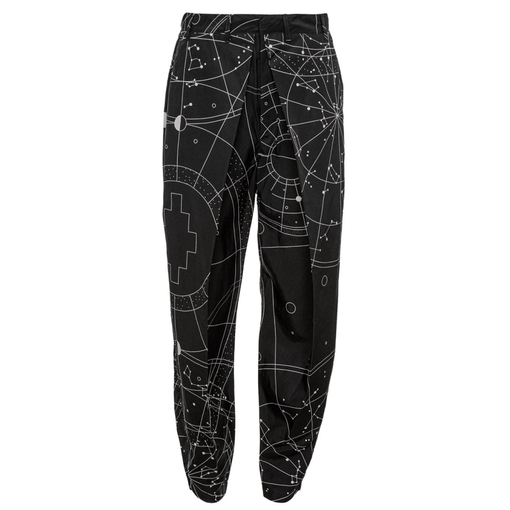 Marcelo Burlon Stijlvolle Zwarte Broek Black Heren