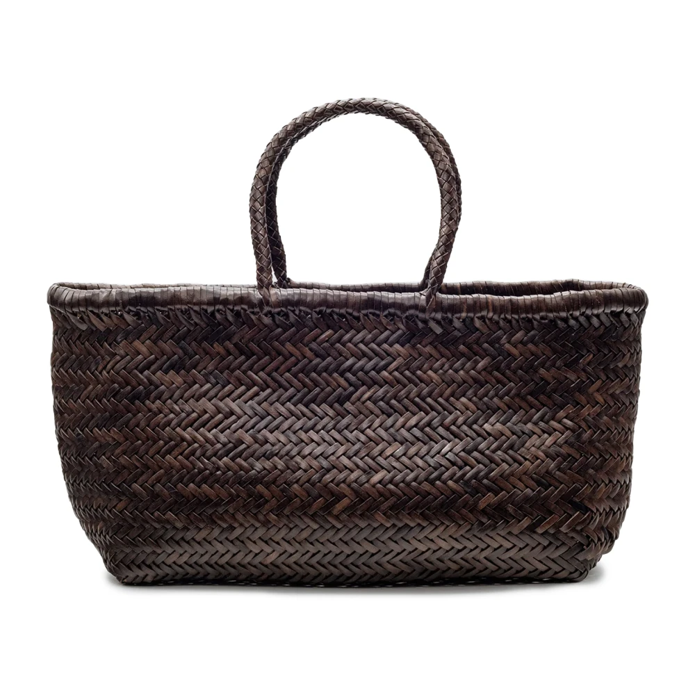 Dragon Diffusion Women's Brown Woven Tote Bag