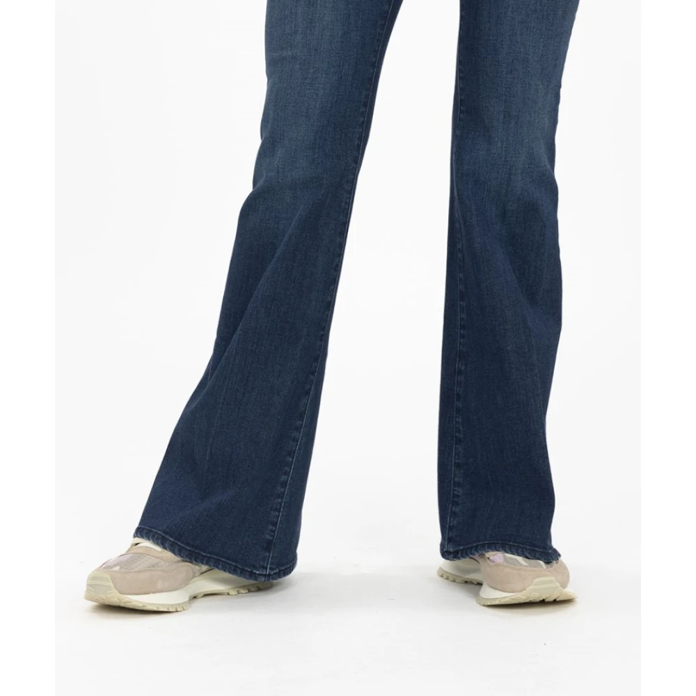 Jacob Cohën Hoge Taille Flare Jeans Blue Dames