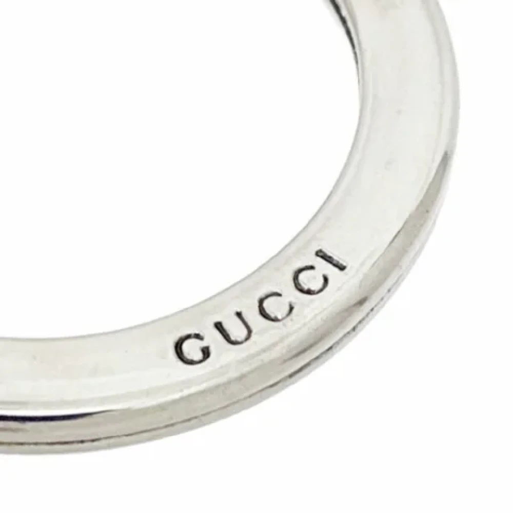 Gucci Vintage Pre-owned Silver key-holders Gray Unisex