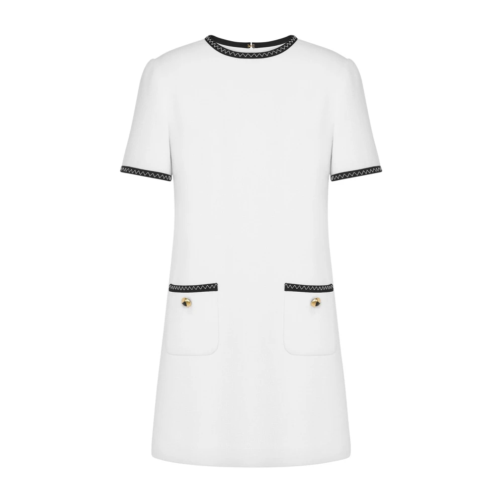 Moschino Women's White Stylish Dress - Short Dresses - S - Dresses