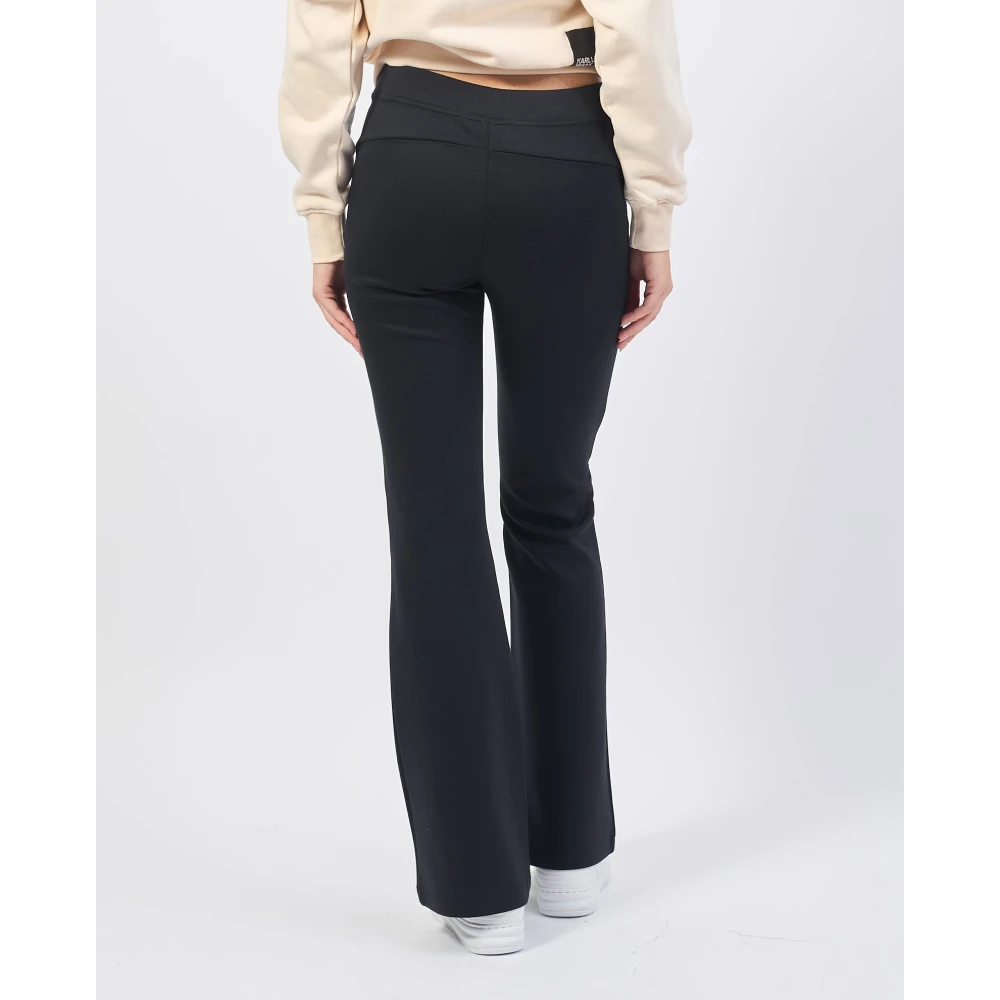 K-way Zwarte Joggers Jenny Regular Fit Black Dames