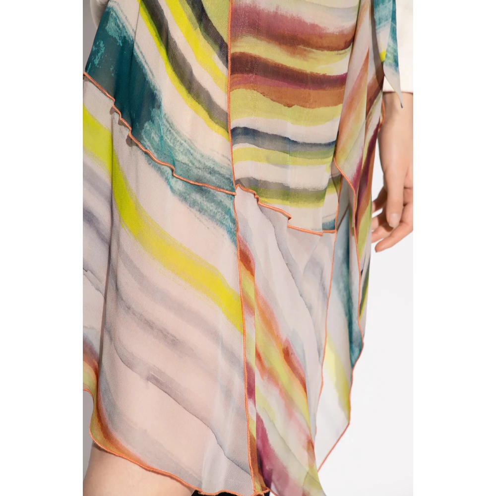 Diesel O-Rubino asymmetrische rok Multicolor Dames