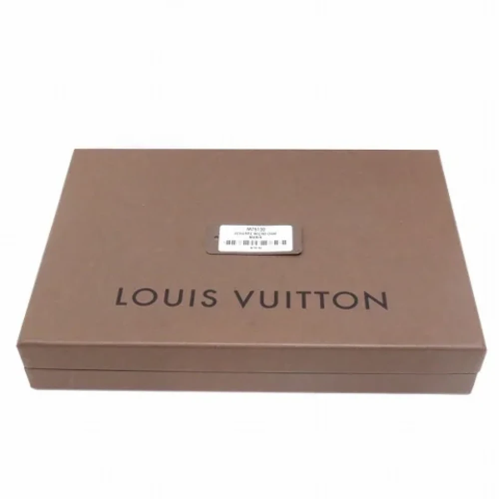 Louis Vuitton Vintage Pre-owned Cotton scarves Blue Dames