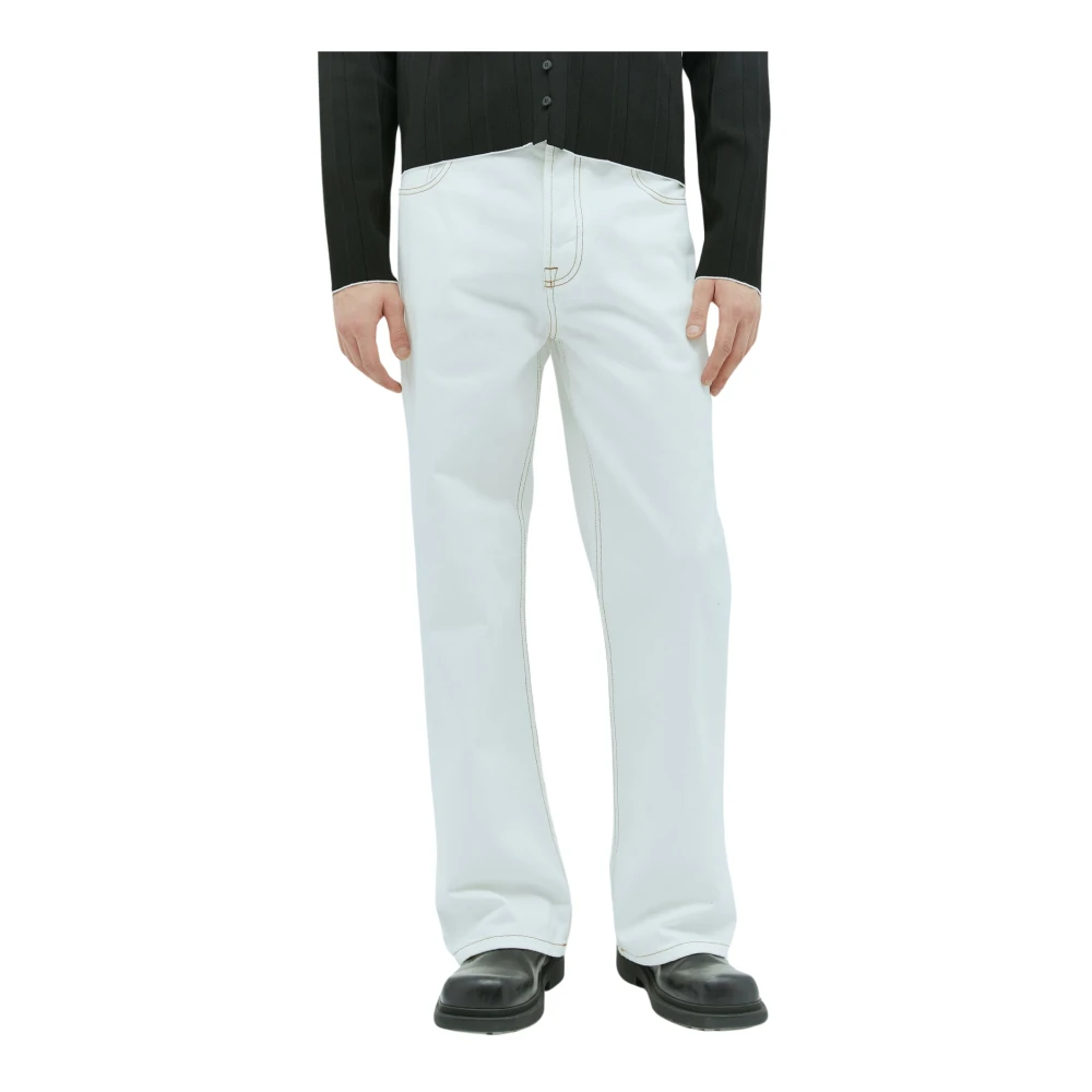 Jacquemus Jeans White Heren