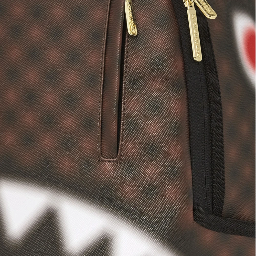 Sprayground Sharks In Paris Blur Rugzak Brown Heren