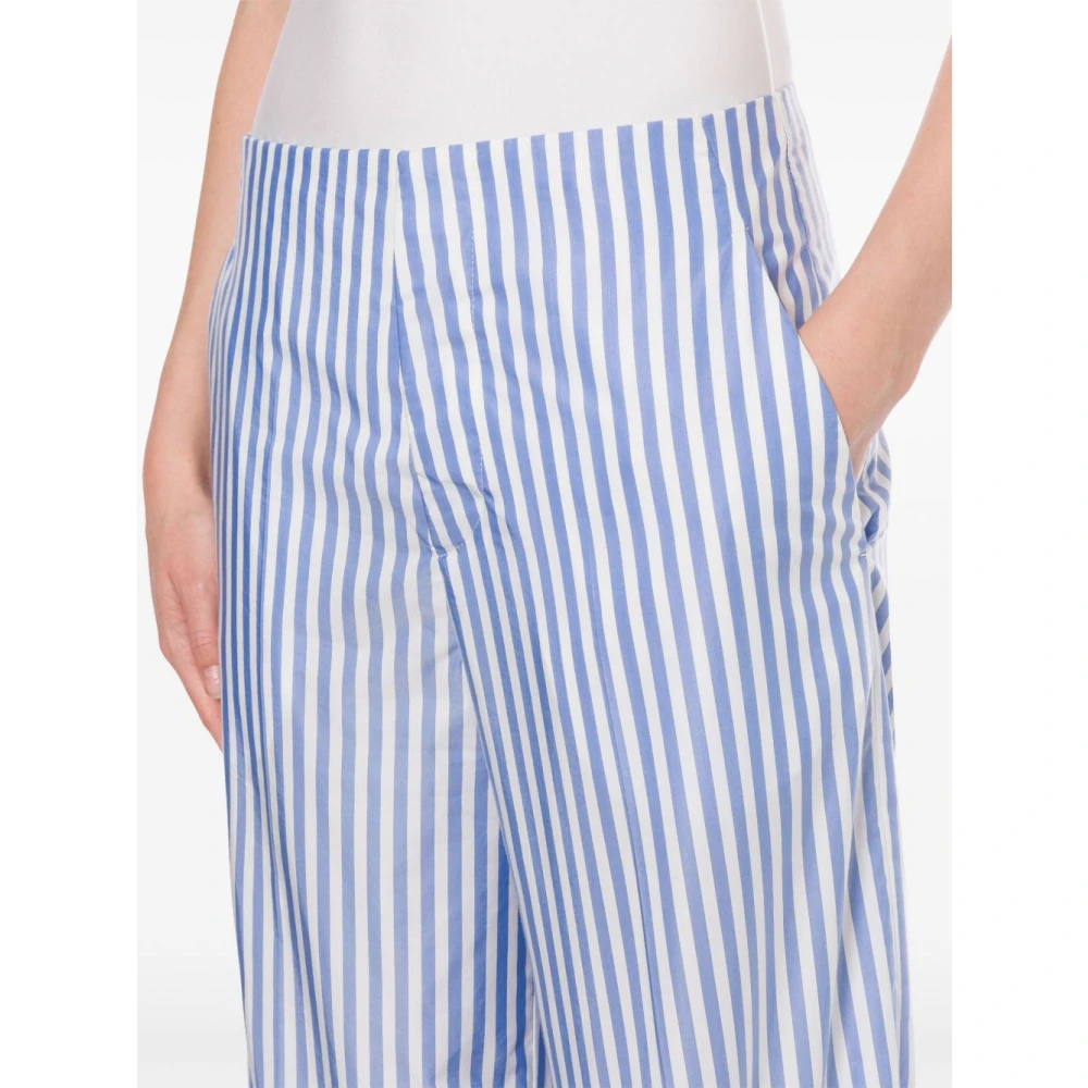 Philosophy di Lorenzo Serafini Stijlvolle Broek door Lorenzo Serafini Blue Dames