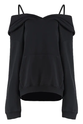 Off-shoulder Sweatshirt