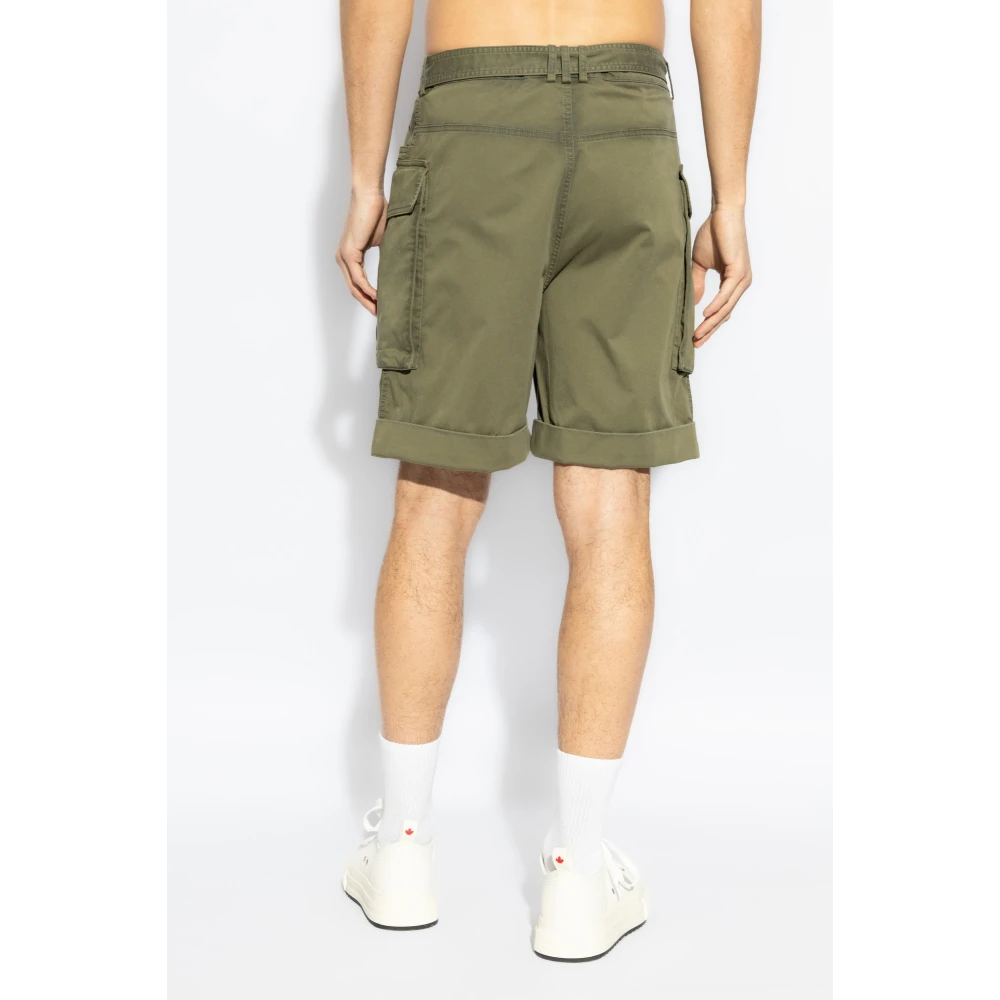 Balmain Cargo shorts Green Heren