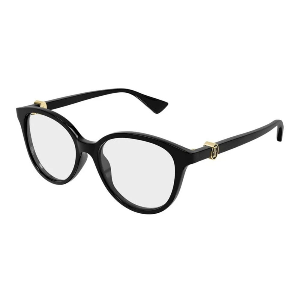 Cartier Women's Black Glasses, 53 Mm, Ct0643o 001 Glasses