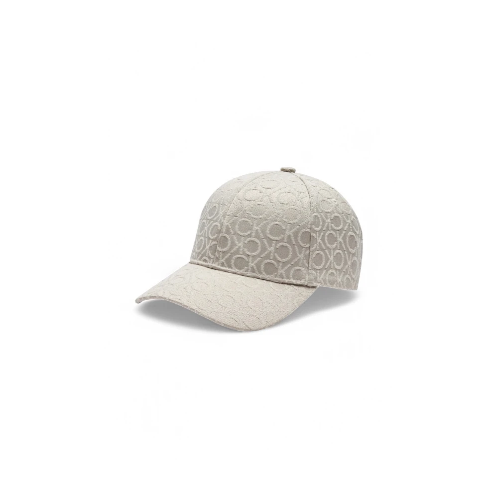 Calvin Klein Grijze Strikdetailpet voor Vrouwen Gray Dames