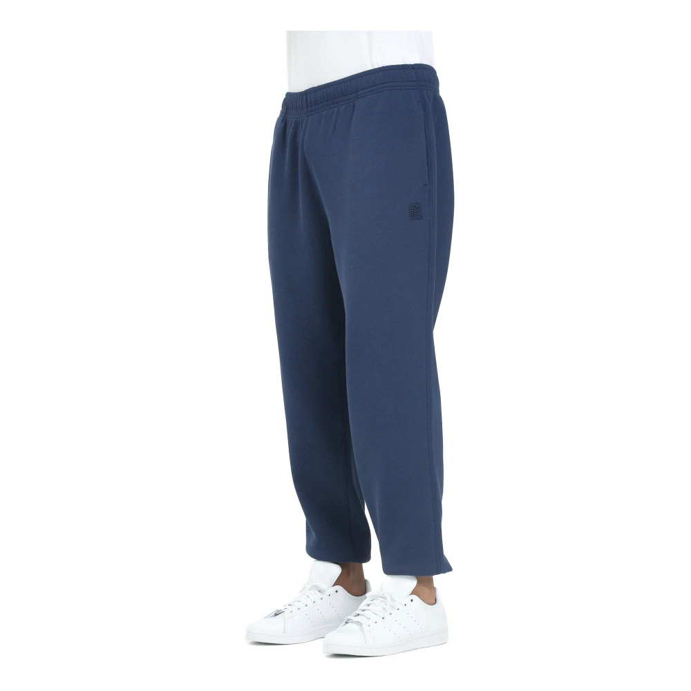 Tommy Hilfiger Uomo Blu - Pantaloni Sportivi Look Minimalista - Trousers - L - Immagine 1