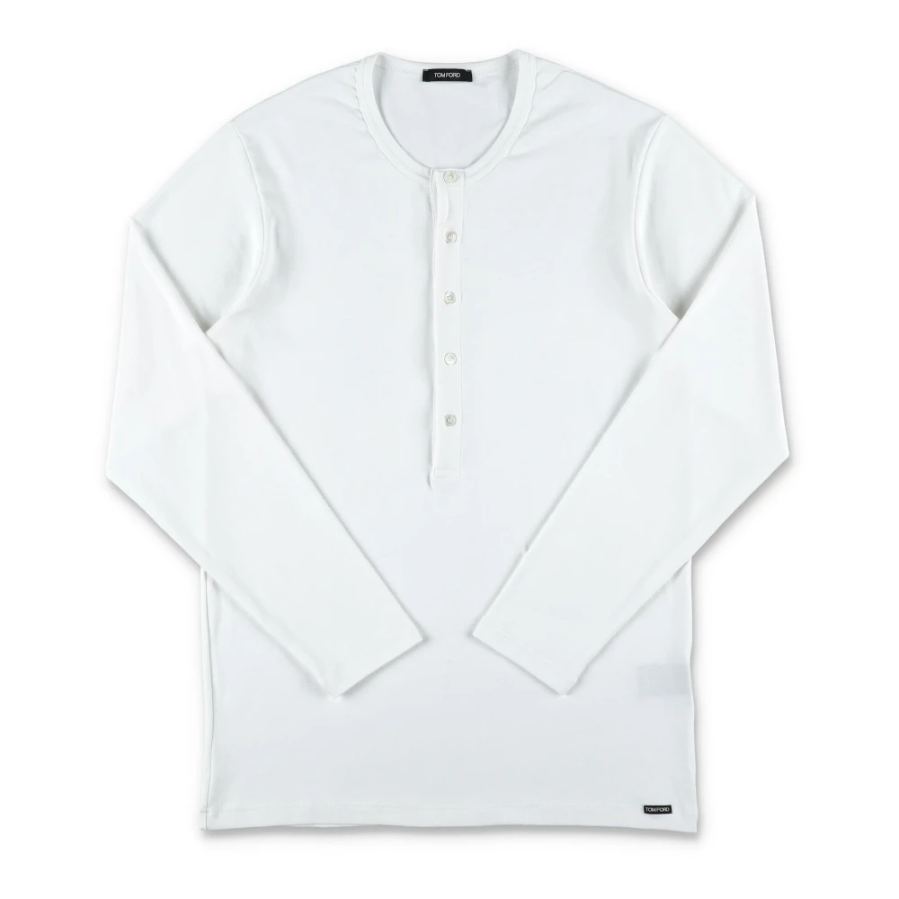 Tom Ford Serafino Ondergoed T-Shirt White Heren