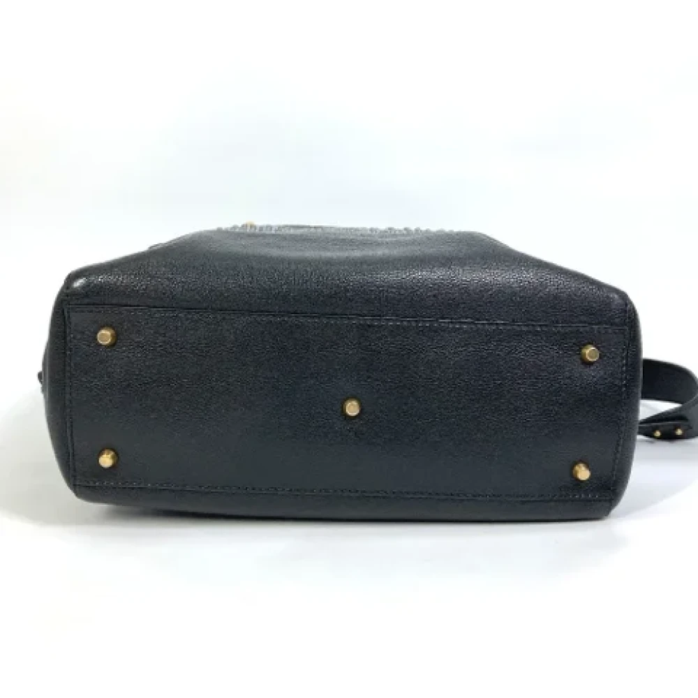 Dior Vintage Pre-owned Leather dior-bags Black Dames