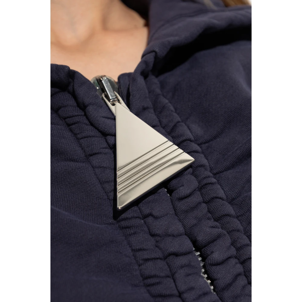 The Attico Hoodie Purple Dames