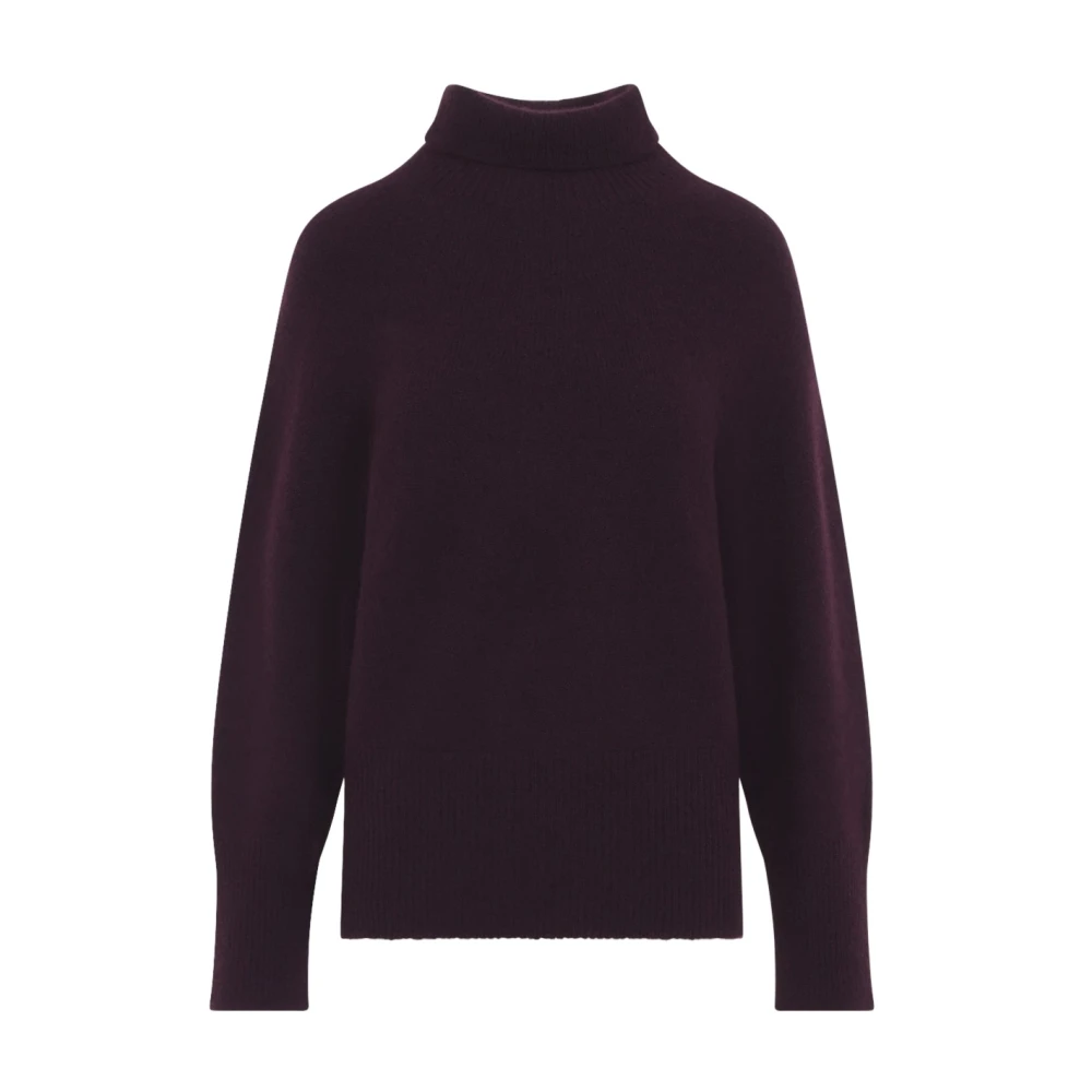 Giorgio Armani Cashmere Jumper - Female - Cashmere Knitwear - Purple - S - Knitwear