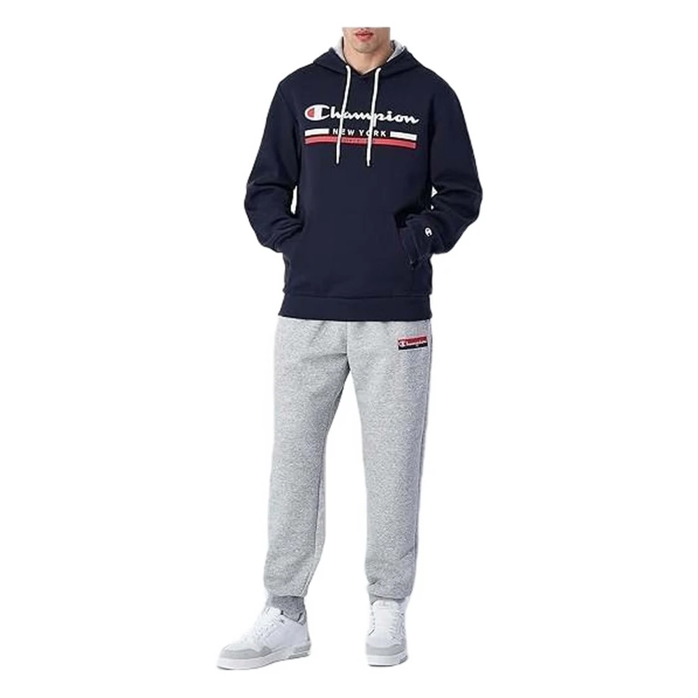 Champion Hoodie Blue Heren