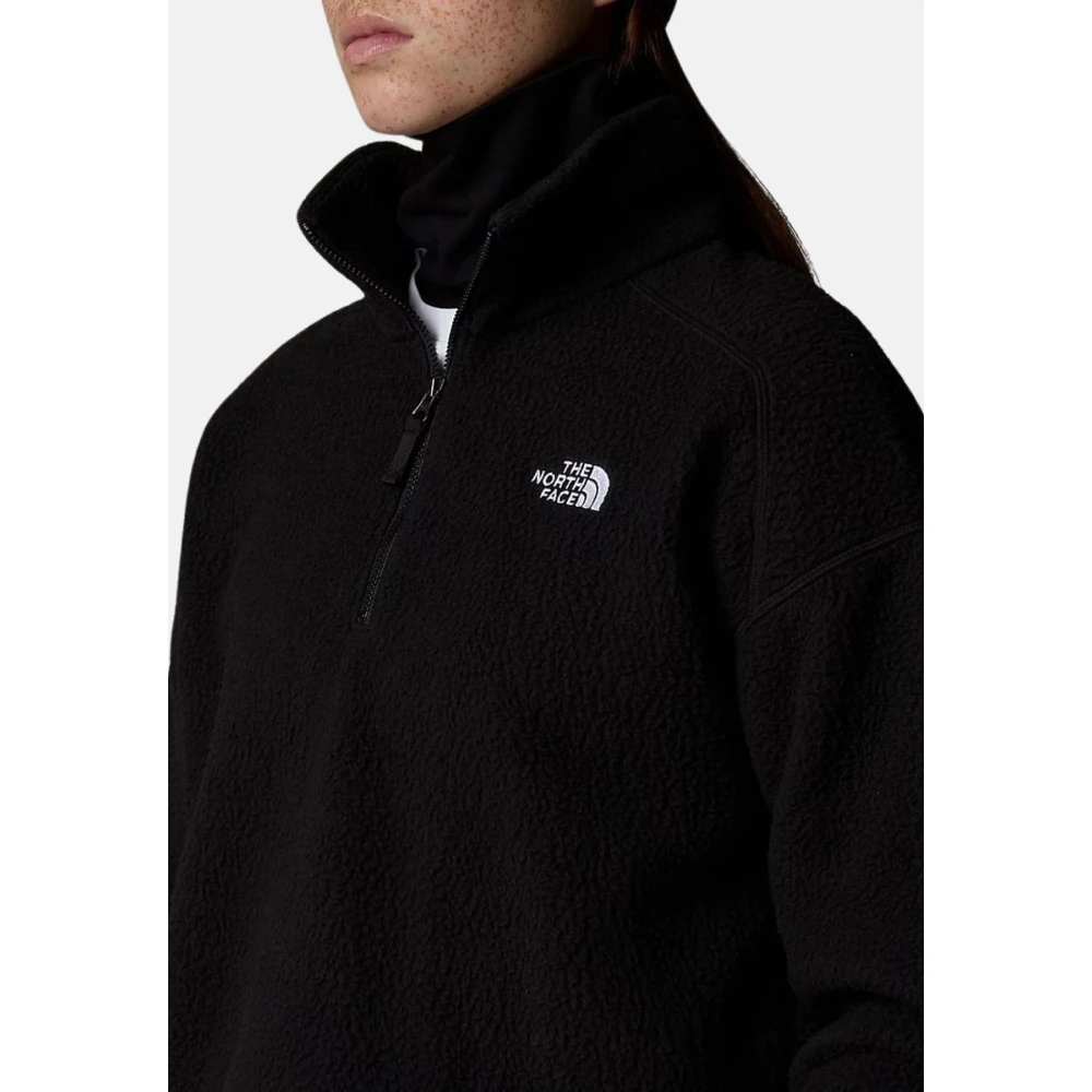 The North Face Stijlvolle hoodie voor buitenavonturen Black Dames