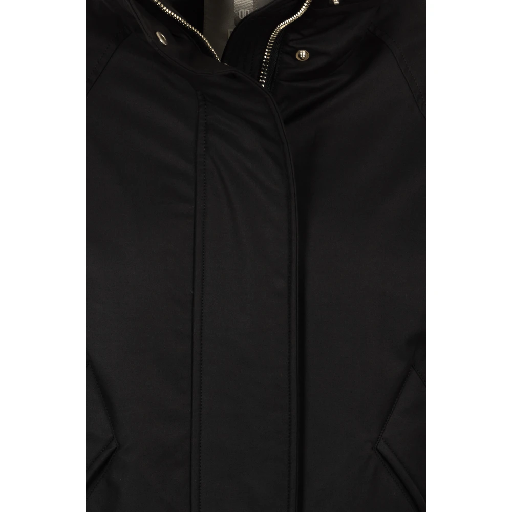 Duno Zwarte Korte Jas Black Dames