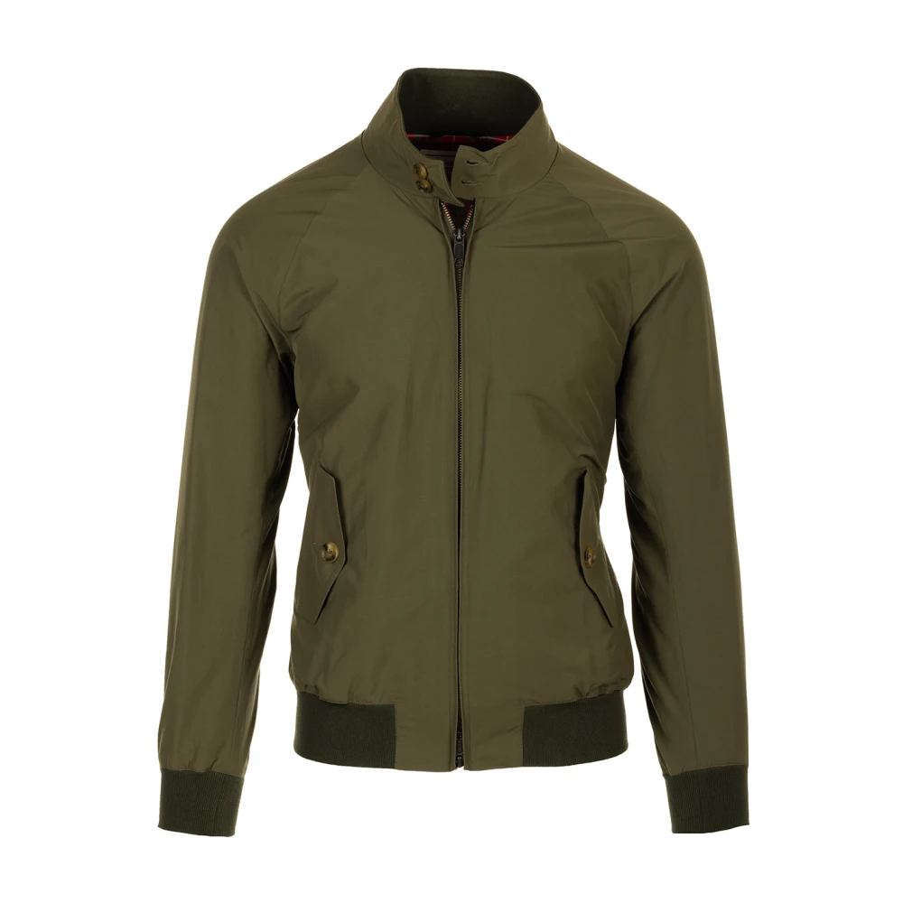 Baracuta Harrington Jack in Katoen Green Heren