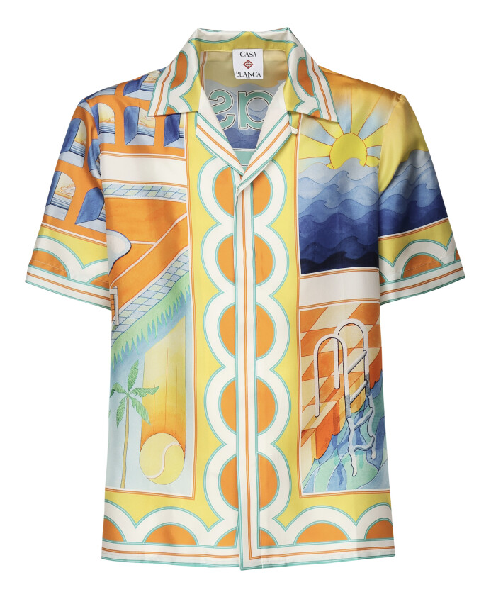 chemise-rouge-en-soie-avec-boutons-caches