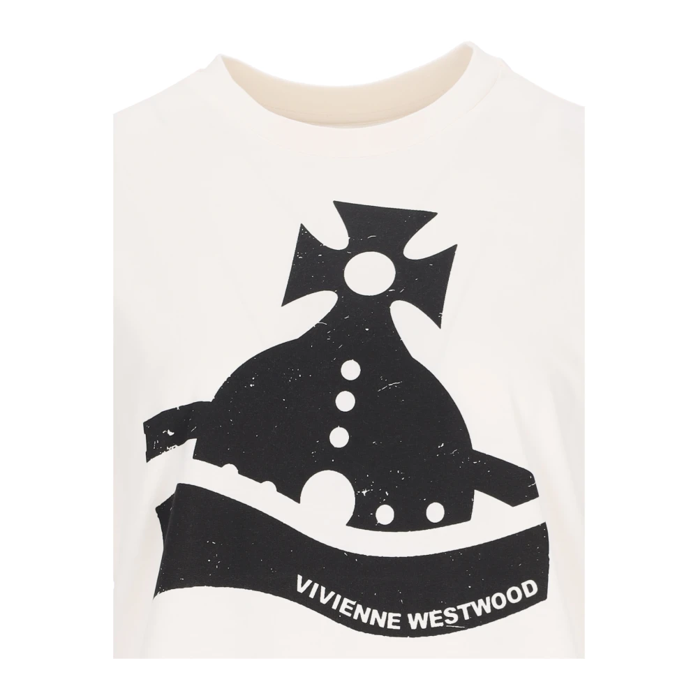 Vivienne Westwood Witte T-shirts en Polos White Dames