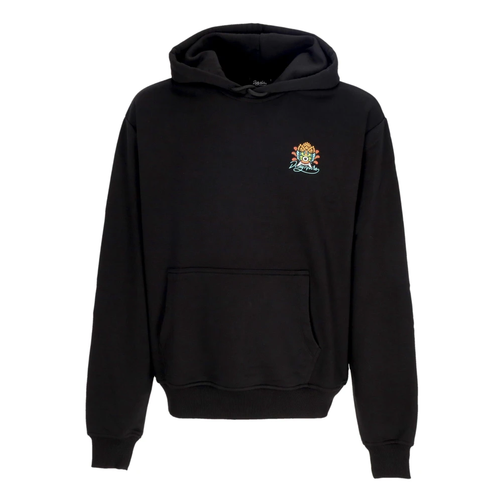 Dolly Noire Men's Black Hoodies, Xl, Garuda Hoodie Sweatshirt